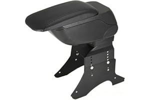 CARJOY Universel Accoudoir Voiture Central Noir