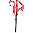 Bubblegum Stuff - Pink Flamingo Scissors - Aesthetic Stuff, Cute Stationery, Craft Scissors, Pink Stationery, Scissors Stationery, Sharp Scissors - Stainless Steel Scissors