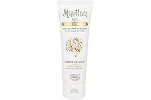 Marilou Bio - Gamme Argan - Crème de Jour à l'Huile d'Argan - Tube de 50 ml - Le Meilleur Allié des Peaux Sèches