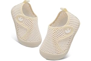 JOINFREE Baby Wide First Walking Shoes Boys Girls Barefoot Shoes Quick-Dry Kids Water Socks for Beach Swim Pool