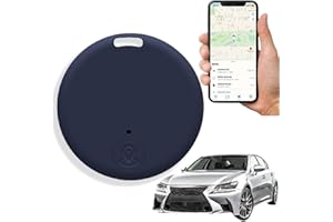 XINYIG Mini Magnetic GPS Tracker for Vehicles,Portable GPS Tracker for Pets,G/PS Strong Magnetic Vehicle Anti-Lost Tracker,Car Locator Tracker,Mini Worldwide GP/S Tracker for Tracking System(Dark Blue)