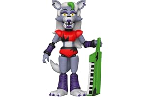 Funko Action Figure: Five Nights At Freddy's (FNAF) - PizzaPlex - Roxanne Wolf - FNAF Pizza Simulator - Collectable Toy - Gift Idea - Official Merchandise - for Boys, Girls, Kids & Adults
