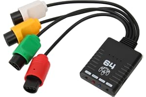 För N64 Console Converter, Bluetooth Wireless Controller Adapter Support 4 Player För För För För One S För För Pro För Retro Bit
