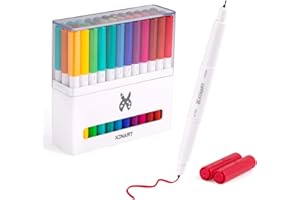 ‎XINART XINART Doppelter spitze Stifte für Cricut Maker 3/Explore Air 3/Air 2/Air, Markierungsstifte Set mit 33 Farben Kompatibel mit Cricut Schneidematten (0,4 Tip & 1,0 Tip, 36er Packung)