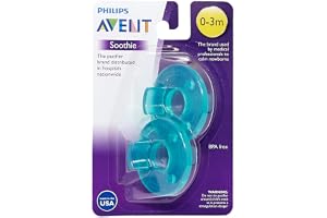 Philips Avent SCF190/01 Soothie 0-3mth Green/Green, 2pk