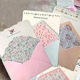 SCStyle 32 Pcs Cute Kawaii Style Letter Sheets with 16 Envelopes (18x13cm)