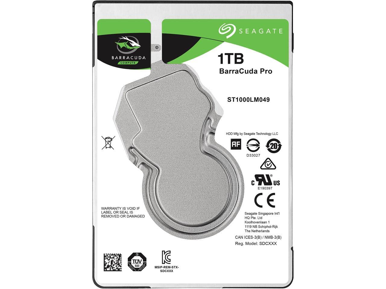 Seagate BarraCuda Pro Compute 1TB HDD 2.5" SATA