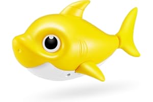 Robo Alive Junior Zuru Baby Shark Palmes en Silicone Jaune