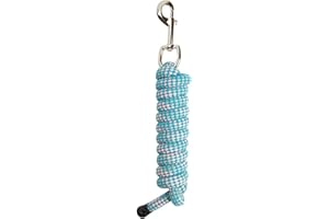 ROMA F.C. Roma Cotton 2m Deluxe Leadropes One Size Turquoise Grey White