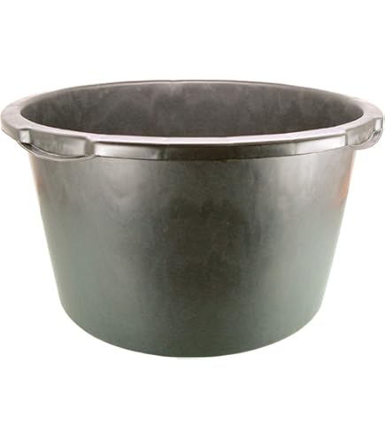 Kieskönig Mörtelkasten 60 Liter – 10 Stück, Aus Recyceltem PE/PP, 70x40x28 Cm, Für Garten & Baustelle