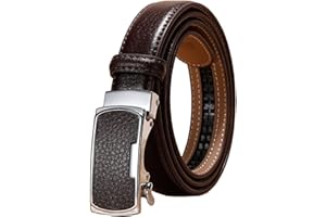 BELIEVEWANG 2,3cm de ceinture en cuir de cuir de femme, bande décontractable, ceinture réglable, ceinture automatique, boucle, jeans Accessoires