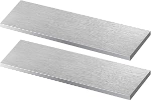 2 stycken 6061 aluminiumprofiler, 4 mm x 35 mm x 305 mm, platt aluminiumprofil för konstruktion, möbler, gör-det-själv och in