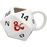 Joy Toy Dungeons & Dragons tazza a forma di dado D20 in ceramica in confezione regalo 17,5x16x13,5 cm