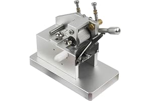 UdaCa Papierschneide-Quastenmaschine, DIY manuelle Papier-Quilling-Maschine für Papier-Quilling-Streifen von mehr als 5 mm, verstellbare Quastenlänge und -breite, Papierblumenmaschine, 5–14 mm