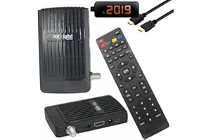 MK Digital HD-62se Mini 1080p Full HD Sat Receiver HDMI, EPG USB Mediaplayer Astra-Hotbird-Türksat vorprogrammiert