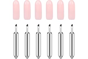 lalago Schneidklingen für Cricut Joy, 6 Stück 45 Grad Schneideplotter-Klingen, Schneideplotter-Klingen für Cricut Joy, Cricut Joy Ersatzklinge, Cricut Joy Replacement Blades, Cricut Joy Zubehör