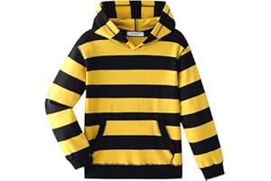 Dybker Boys Girls Hoodies Hooded hoodie Classic Solid Sport Pullover Top Lightweight Series Soft Plush Cotton for 5-12 Years