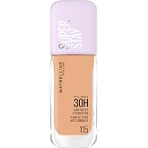 Maybelline New York Super Stay Lumi-Matte Foundation Makeup Shade 115 | Luminous Matte Effect, Modular Coverage, Light Skin F