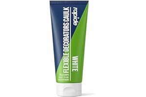 SIDSTYLES Rapide Flexible Decorators Caulk – White | Smooth, Ready-to-Use Gap & Crack Filler | Paintable, Flexible Sealant for Skirting Boards, Trim, Door Frames & Interior Decorating | Low Odour, Quick Dry