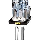 Clipper Klasik Yeniden Kullanılabilir &Ccedil;akmaklar - Premium Doldurulabilir B&uuml;tan &Ccedil;akmak Seti - Kamp, Seyahat ve G&uuml;nl&uuml;k Kullanım