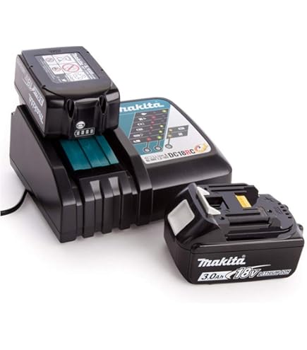 Powayup 2 Pièces 18V Batterie de Rechange pour Makita 18V Batterie 14