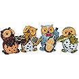 JAIPUR ACE Polyresin Musical Owl Statue and Artifacts for Home Decor, Living Room, Wall Decoration Showpiece for Gifting, Interiors and Diwali Decoration (Musical Owl)