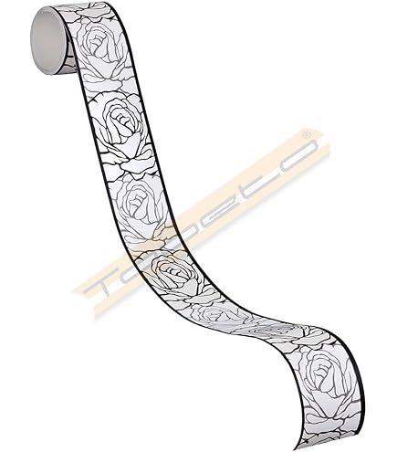 A.S. Création Frise "Floral, Blanc" 234025