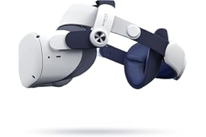 BOBOVR M2 Plus Cinturino per Testa Compatibile con Meta Quest 2 Accessori, Maggiore Comfort e Riduzione Dello Stress Facciale(Aggiornamento M2)