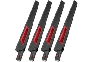 Antena de enrutador Mavis Laven para ASUS, Antena de enrutador inalámbrico con Interfaz RP-SMA para enrutadores WiFi inalámbricos ASUS AC68U AC88U AC66U 8DBi(4 Piezas)