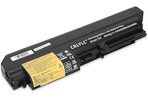 CRLYLC T61 T400 42T5225 Notebook Laptop Akku für Lenovo IBM ThinkPad R61 R61i R400 7443, R61 7732 7733 7734 7735 7736 7737 7738 7742 7743 7744 7751 7753 7754 42T5227 42T4548 42T5265 42T4678 Batterie