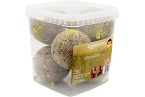 Eggersmann Körnerpick - Hühner-Kugel XXL im Netz 6 STK.