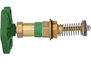 Schlösser Armaturen KFR Valve Top 1/2 Inch - DN 15, Backflow Preventer, Brass, Dead Space-Free, DIN DVGW Approved, Noise Class Tested