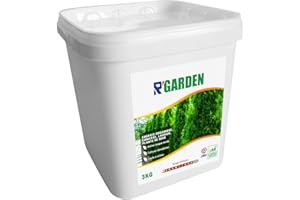 MATAKUL R'Garden Engrais Organique pour Conifères, Laurier et Plante de Haie - Fertilisant Naturel Ecologique - Nourrit en Profondeur - Facile d'Utilisation - 3KG