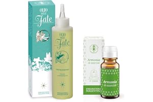 Erboristeria Magentina - Olio delle Fate Da Massaggio 150 ml + Olio Essenziale Delle Fate (Armonia) 10 ml - Quarto Chackra - Esalta la Femminilita, profumo dolce e sensuale