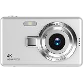 Digital Camera, 1080P Autofocus Camera, 16X Zoom Point and Shoot Digital Camera, 2.4 Inch TFT Screen, 50MP Compact Small Came