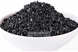 CLEAN CARBON 24 POWERED BY CLEAN PROCESS 20 litros de granulado de carbón activado de cáscara de coco para la purificación del aire (3,4-4,8mm / 4x6mesh) [clase energética A]