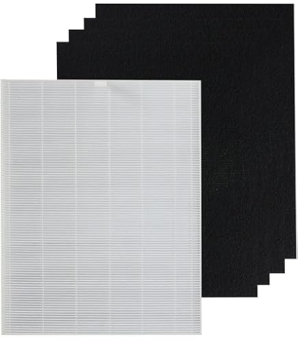 Fellowes Koolstoffilter voor luchtreiniger AeraMax DX95, reservefilter, 4 stuks