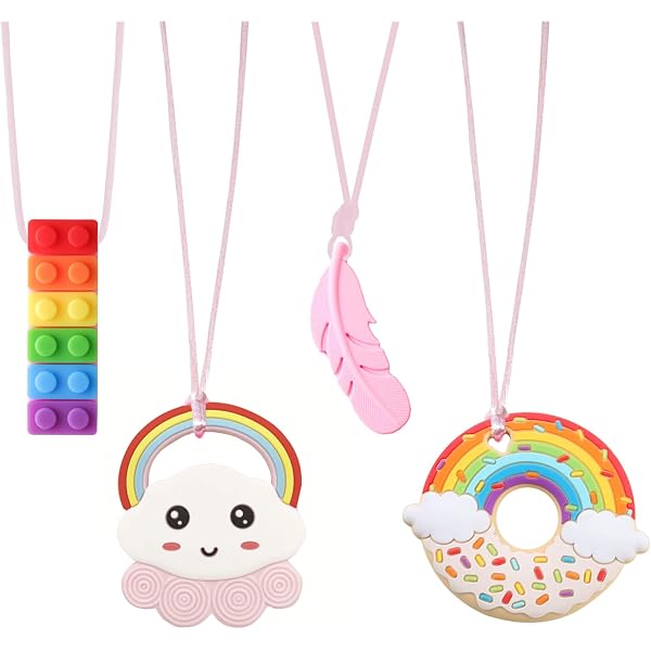 Chewy Tube Collane Sensoriali Da Masticare Per Bambini E Adulti Collana Con 1422816 Antistress Adhd