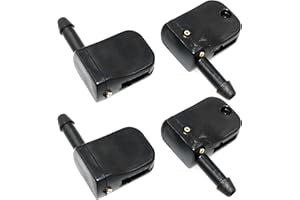 XICIKI 4 Stücke Scheibenwaschdüse für Espace 3 Sprinter I Sprinter 2 Vito W638 V-Klasse W638 Smart Fortwo Auto Frontscheibenwischer Waschdüsen Scheibenwaschdüsen Wischdüse