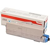 OKI 46490403 Cartuccia Toner Originale OKI, Ciano, Standard, 1500 pagine