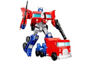 KSOPSDEY Optimus Prim-e Action Figure,2 in 1 Trans-formers Figure Optimus Prim-e Transforming Toys，Flexible Toys for Kids Ages 3 and Up