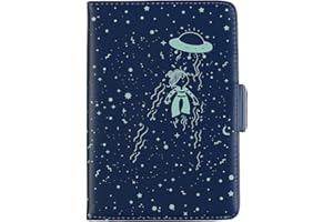 Wondee Funda eBook 6 Pulgadas para Libro electronico, Ajustable, con portatarjetas y portadocumentos