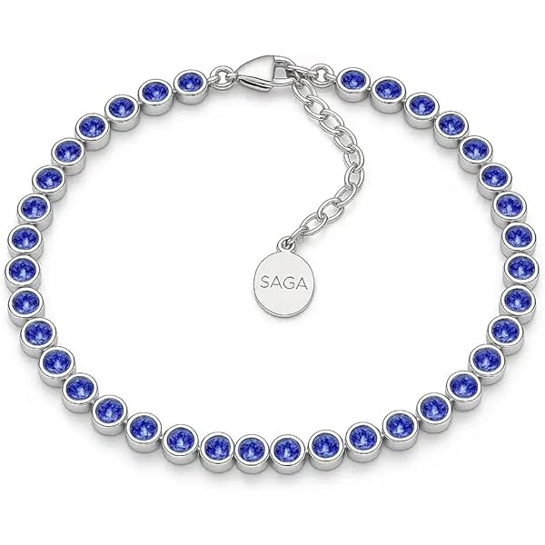 Bracciale Donna Lotus Style Millennial LS2170-2/1 In Acciaio 316L Con Croce E Zirconi Blu - Lunghezza 170 Mm - 4