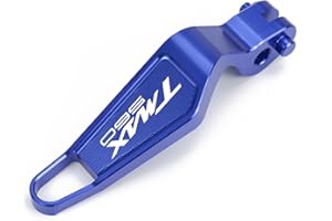 XQSSB TMAX560 T-MAX 560 Tech MAX 2019 2020 2021 2022 Accessori Moto In Alluminio Leva Del Freno a Mano Di Stazionamento Per Yamaha TMAX 560 Parti Decorare (Color: Blue)