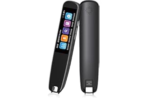 LIFBETTER Scan Reader Pen, OCR Digital Pen Reader, Text to Speech Reading Pen, Smart recoring Pen for Students, Dyslexia, Voice Wireless Language Translator for Travelers & Businessmen (B)