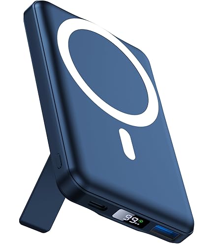 Mag-safe Power Bank 10000mAh, AOGUERBE Magnetic Battery Pack