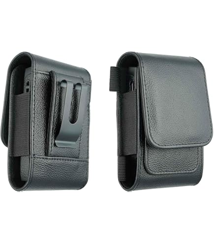 caseroxx Sac en toile compatible avec les détecteurs radio Swissphone, Airbus, Motorola, AlphaBos, Oelmann, etc., Noir , Décontracté