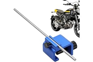 OIXYAZ 1 Piezas Herramienta de alineación de cadena adecuada para motocicletas y vehículos todo terreno, herramienta de alineación rápida y precisa, color azul