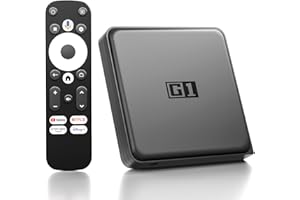 KINHANK Android TV Box - 4K HDR10/Dolby Vision/Dolby Digital+, Smart TV Box Kompatibel mit Google und Netflix Zertifiziert, 4GB RAM+32GB ROM Streaming Box, WiFi 6, BT5.0, Voice Assistant