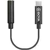 Boya BY-K4 Android Type-c 3.5mm Ses &Ccedil;evirici